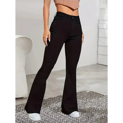 Melanie | Dames Jeans | Hoge Taille & Rechte Pasvorm