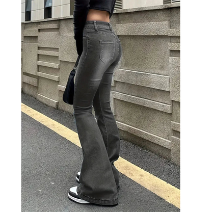 Melanie | Dames Jeans | Hoge Taille & Rechte Pasvorm